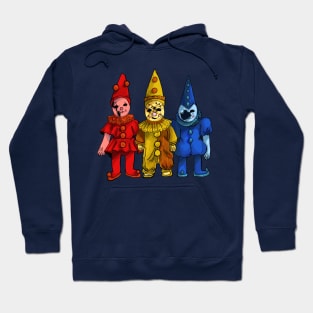 evil porcelain clowns Hoodie